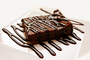 vegan chocolate cake picture