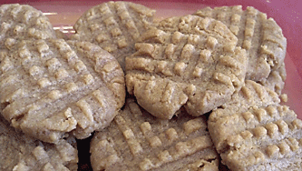 vegan peanut butter cookies picture