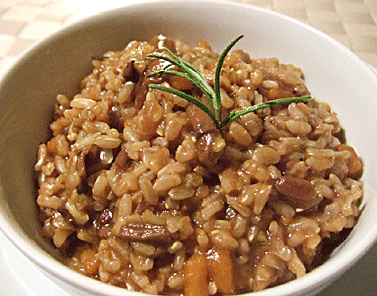 brown rice side dish picture