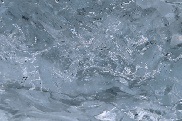 close up of glacier ice Glacier Bay Alaska