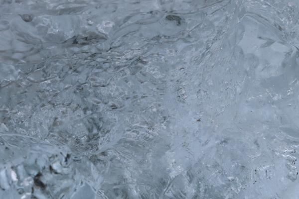 close up of glacier ice Glacier Bay Alaska