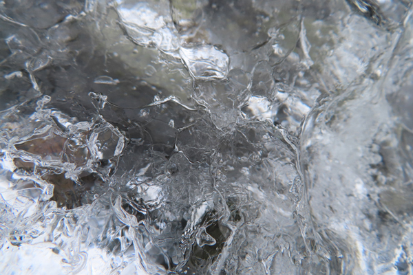 close up of glacier ice Glacier Bay Alaska