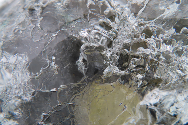 close up of glacier ice Glacier Bay Alaska