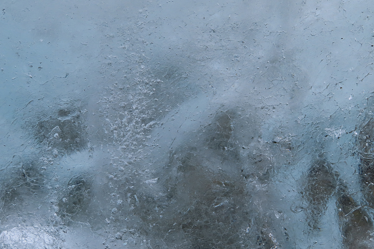 close up of glacier ice Glacier Bay Alaska