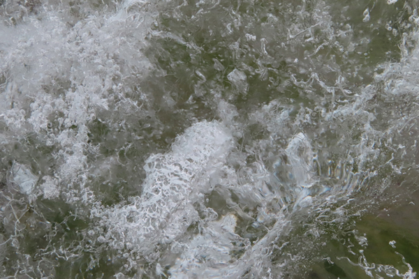 close up of glacier ice Glacier Bay Alaska