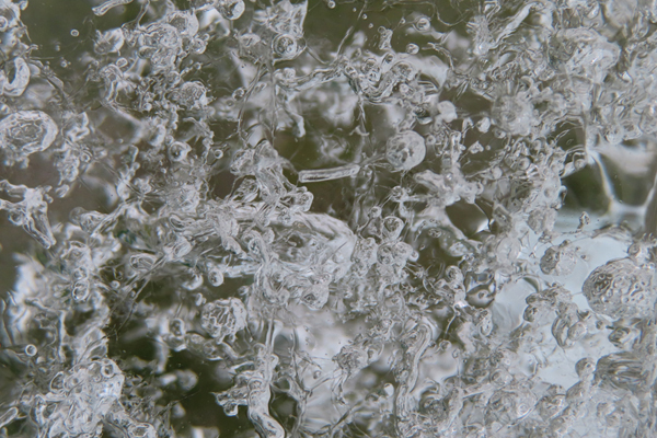 close up of glacier ice Glacier Bay Alaska
