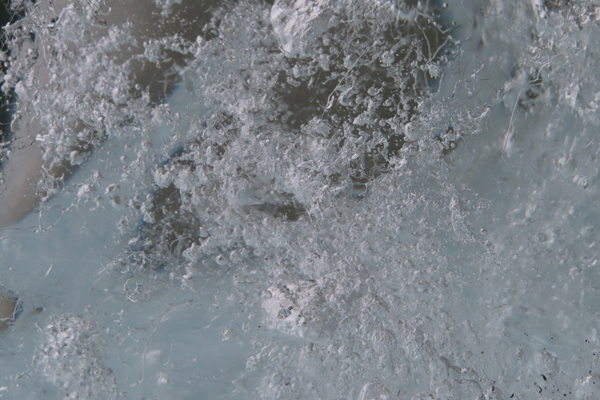 close up of glacier ice Glacier Bay Alaska