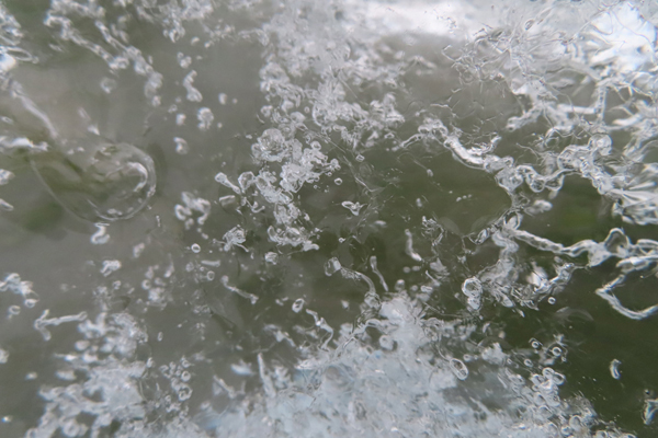 close up of glacier ice Glacier Bay Alaska