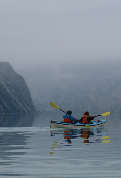 Kayaking in Glacier Bay National Park Alaska