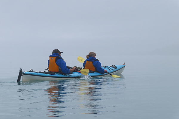 Kayaking in Glacier Bay National Park Alaska