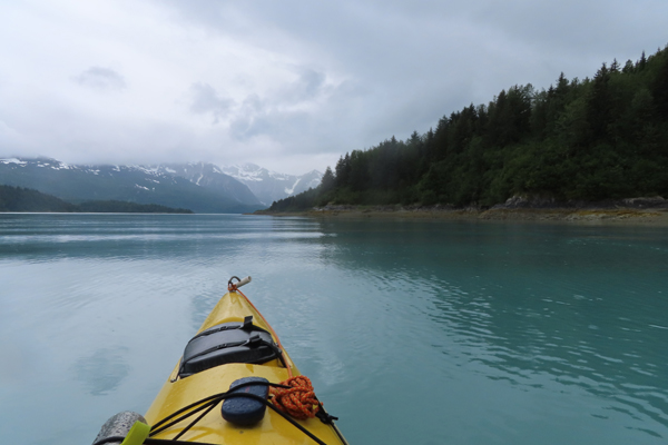 Kayaking in Glacier Bay National Park Alaska