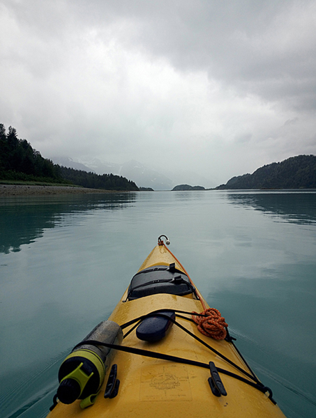 Kayaking in Glacier Bay National Park Alaska