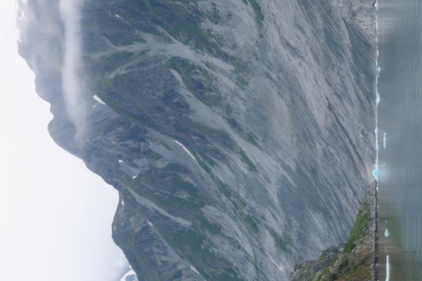 McBride Glacier area of Glacier Bay Alaska