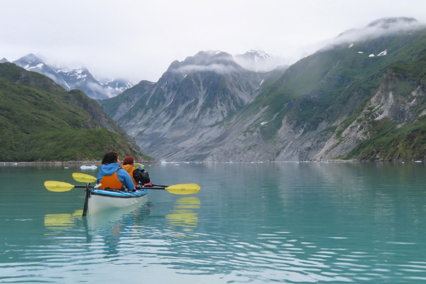 McBride Glacier area of Glacier Bay Alaska
