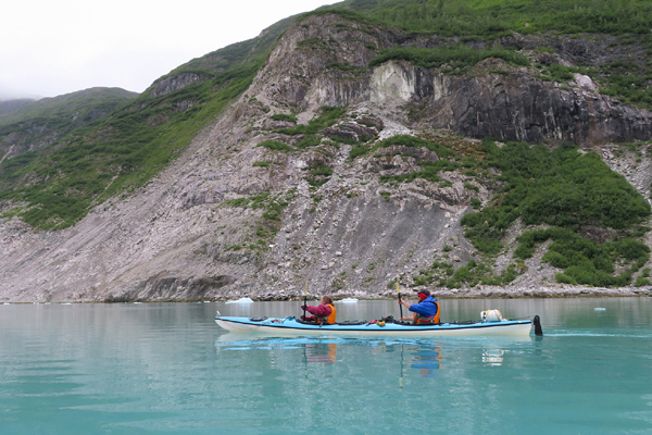 McBride Glacier area of Glacier Bay Alaska