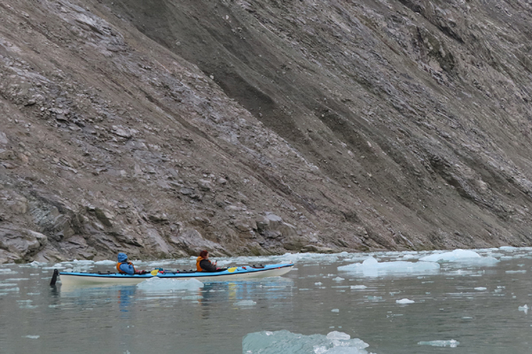 McBride Glacier area of Glacier Bay Alaska