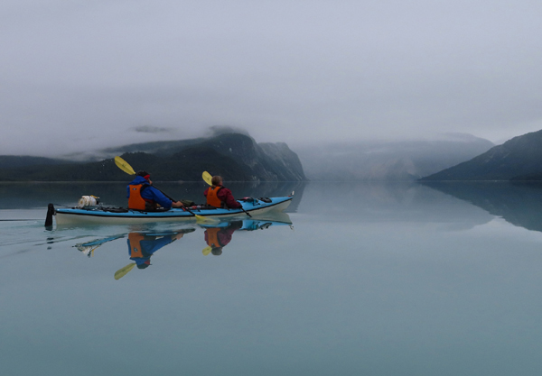 Near upper end of Muir inlet Glacier Bay National Park