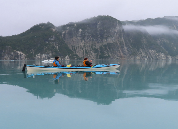 Near upper end of Muir inlet Glacier Bay National Park