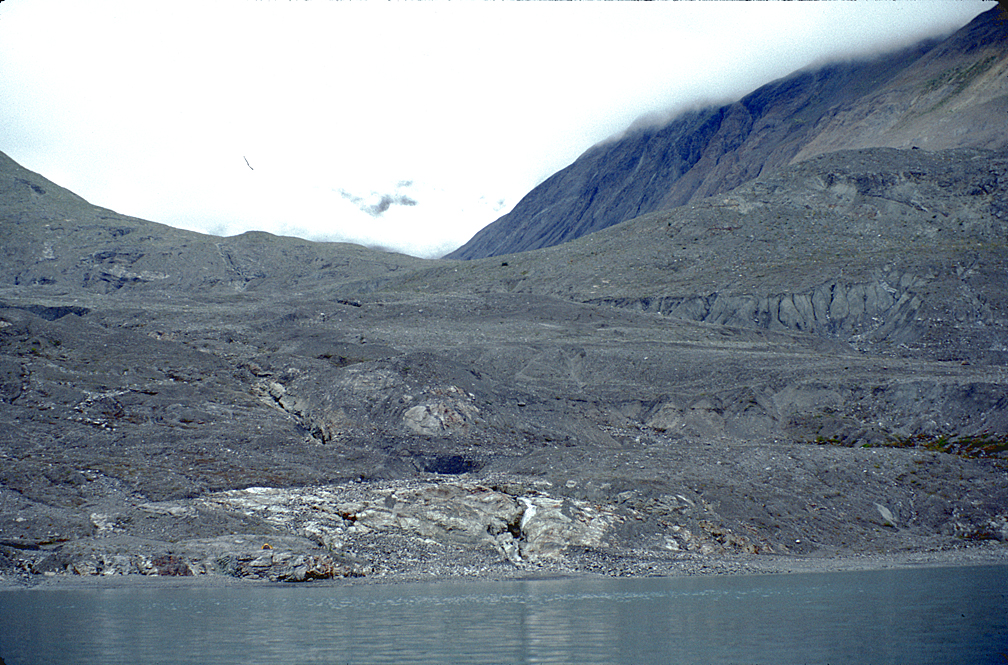 Near upper end of Muir inlet Glacier Bay National Park