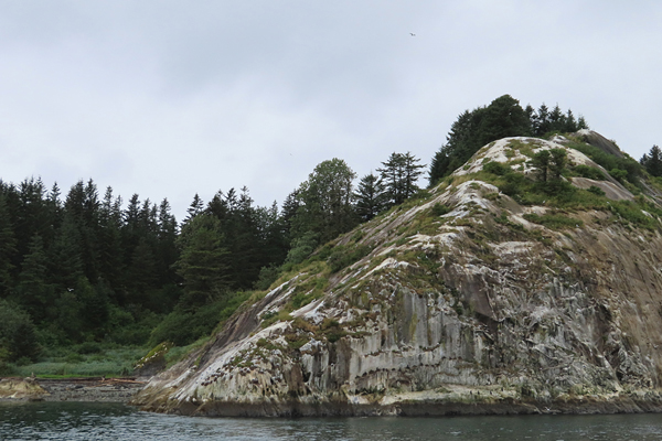marble islands Glacier Bay Alaska