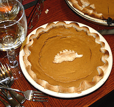Vegan Pumpkin pie picture