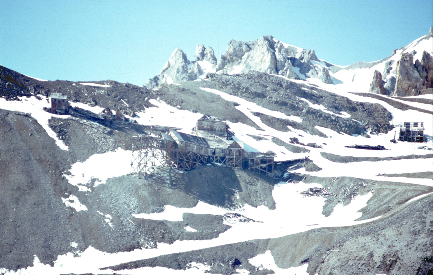 Bonanaza mine loading station in kennicott alaska