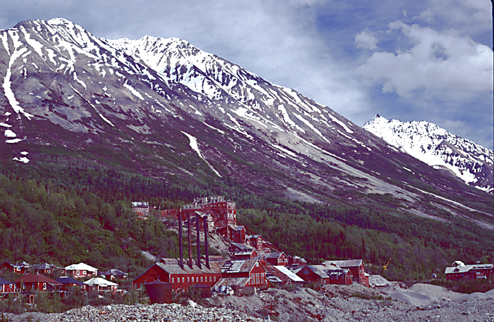 Kennicott wrangell st elias national park Alaska