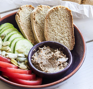 mushroom pate appetizer